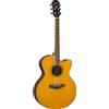 Yamaha CPX600 VT Chitarra Acustica Elettrificata Vintage Tint Cutaway, Natural
