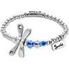 VONALA Braccialetto in argento Sterling con nodo da strega/farfalla
