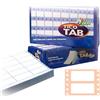 Tico Italia Tico TAB1-1074 Etichette a Modulo Continuo, 107 x 48.9, Bianco