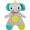 Bright Starts, Snuggle & Teeth, Massaggiagengive, Giocattolo di peluche da dentizione senza BPA - Elefante, da 0 mesi +