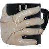 Blue Sky Studios Tazza da caffè in ceramica, motivo mercoledì, con mano in 3D, prodotto con licenza ufficiale e regalo da collezione