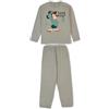 United Colors of Benetton Pig(Maglia+Pant) 3VR50P08Z Set di Pigiama, Grigio, M Bambino