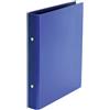 Esselte Raccoglitore A5 blu Esselte Daily - 4 anelli 25 mm - dorso 3,3 cm - 15x21 cm