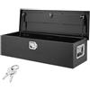 VEVOR Cassetta degli attrezzi con battistrada in alluminio resistente da 99 x 33 x 25,4 cm per pianale di camioncino