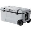 VEVOR Refrigeratore Portatile Isolante con Ruote da 74 QT con Ritenzione del Ghiaccio, Maniglie Resistenti Portabicchieri, Refrigeratore Portatile Isolato per Picnic Campeggio Viaggio Feste
