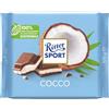 RITTER SPORT Cocco, Tavoletta di Cioccolato al Latte Ripieno di Cocco, Cacao 100% Certificato Sostenibile, 100g
