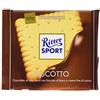 Ritter Sport Biscotto Tavoletta Cioccolato al Latte Con Crema al Cacao e Biscotto al Burro, 100g