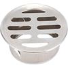 Tudaheuiy Filtro Scarico Acciaio Inox per Tubi di Scarico Esterni, Scarico a Pavimento per Esterno, Scarico a Pavimento Anti-Blocco per Tetto, Balcone, Giardino, Scarichi Acque Piovane(Ø50mm)