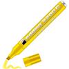 Edding e-2200C - Pennarello permanente ricaricabile, punta smussata, 1-5 mm, colore: Giallo