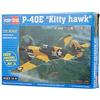 Hobbyboss Hobby Boss 80250 Plastic Model Kit Scale 1:72 -Modellino Aereo P-40E Kittyhawk