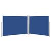 vidaXL Tenda da Sole Laterale Retrattile Blu 100x1000 cm