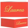 VEGCOO 100 Pezzi Bigliettini Bomboniere Laurea, Biglietto Bomboniera Laurea Biglietti Auguri Laurea, Biglietti Confetti Laurea Confezione Regalo Laurea