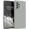 kwmobile Cover per Samsung Galaxy A53 5G Custodia - Back Case per Smartphone in Silicone TPU - Protezione Gommata - grigio