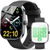Kuizil 2025 Nuovo Smartwatch Uomo Donna Chiamate Bluetooth, 1.91 Orologio Smart watch con Sonno/Cardiofrequenzimetro/SpO2/Contapassi/115+ Sportive, Fitness Tracker Compatibile con Xiaomi iPhone Samsung ecc.