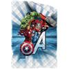 Moda Egidio Trapunta Piumone Invernale Letto Singolo Personaggi Disney Double Face (AVENGERS)