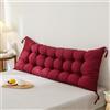 Generic F,120x50cm, Cuscino da Lettura Schienale Testata Letto Divano Grande Rettangolare Cuscino Schienale Cuscino Lettura Testiera Lavabile Cuscino da Parete per Divano Letto