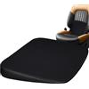 Generico Cuscino del sedile a cuneo per auto, Cuscino Lombare Auto, Cuscino Seduta Ergonomico, Migliora la visione di guida, memoryy Foam Cuscino per Auto, Ufficio, Sedia a Rotelle