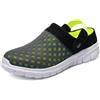 JOMIX Pantofole Donna Estive Comode Ciabatte Uomo Traspiranre Sandali Bassi Comodi da Casa Spiaggia Mare Piscina SD2442 Verde 40