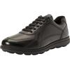 Geox U Spherica Ec12, Scarpe da Ginnastica Uomo, Nero, 43.5 EU