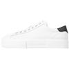 Tommy Jeans Donna Sneakers con Suola Alta in Pelle, Bianco (Ecru/Black), 40
