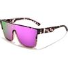 FEISEDY Occhiali da Sole Quadrati Uomo Donna Grandi Occhiali Unisex Occhiali Da Sole a Specchio con Protezione UV400 B2996
