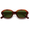 SOJOS Occhiali da Sole Rettangolari per Donne Occhiali Da Sole Esagonali Vintage Di Tendenza Viso Stretto SJ2218