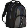 WENGER Zaino Porta PC Cobalt con Tasca per Tablet, Notebook 16", 23 l, Uomo Donna, Ufficio Viaggi di lavoro Università, Nero/Blu, 600629
