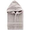 Leonardo Home - accappatoio uomo/donna 100% cotone - accappatoio con Cappuccio in morbida spugna 100% cotone.