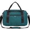 ECOHUB 20L Bagaglio a Mano, Borsa 40x20x25 Ryanair, Pieghevole Borsone Viaggio con Spallacci, PET Riciclato Borse per Aereo Weekend Palestra Piccola Uomo Donna(Blu verde)