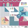 Artemio 11002450 - Blocco di 6 Fogli per Compleanno, 30 x 30 cm, Multicolore