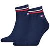 Tommy Hilfiger Quarter, Calzini Unisex - Adulto, Navy, 39-42