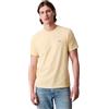 Calvin Klein Uomo T-Shirt Maniche Corte Badge Jersey Classic Tee in Cotone, Giallo (Sunlight), XL