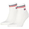 Tommy Hilfiger Quarter, Calzini Unisex - Adulto, Bianco, 39-42