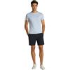 Tommy Hilfiger Uomo T-Shirt Maniche Corte Stretch Slim Fit Tee Scollo Rotondo, Blu (Breezy Blue), XXL