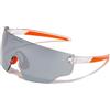 Hawkers SPEED, Occhiali da sole Unisex - Adulto, Trasparente Cromato, Taglia unica