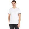 Tommy Hilfiger T-Shirt Uomo Maniche Corte Tipped Tee Scollo Rotondo, Bianco (White), XL