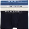 Tommy Hilfiger Uomo Pantaloncini Boxer Confezione da 3 con Fascia con Logo, (des Sky/Calico/Fssl Blue), XL