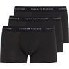 Tommy Hilfiger Uomo Pantaloncini Boxer Confezione da 3 Intimo, Nero (Black/Black/Black), S