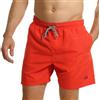 RIPT Performance Pantaloncini da Bagno da Uomo ad Asciugatura Rapida con Protezione Solare UV 50 Costume, Rosso, M
