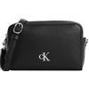 Calvin Klein Donna Borsa a Tracolla Minimal Monogram Camera Bag con Logo, Nero (Black), Taglia Unica