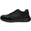 Geox U Portello D, Scarpe da Ginnastica Uomo, Nero, 43 EU
