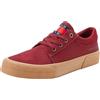 Tommy Jeans Sneakers Vulcanizzate Uomo Skate Derby Scarpe, Rosso (Rouge), 42 EU