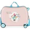 Disney Minnie Florals Valigia per bambini rosa 50 x 38 x 20 cm rigida ABS chiusura a combinazione laterale 34 L 1,8 kg 4 ruote equipaggiamento a mano