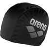 ARENA Polyester II JR, Cuffie da Nuoto Unisex Bambino, Nero, TU