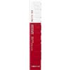 Maybelline New York Tinta Labbra a Lunga Durata, Effetto Matte e Colore Intenso, Tenuta fino a 16 Ore, No Transfer e Senza Sbavature, SuperStay Matte Ink, Tonalità: Pioneer (20), 5 ml