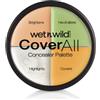Wet n Wild, CoverAll Concealer Palette, Paletta Correttore con Formula Leggera per un Finito Impeccabile, Neutralizza Rossori, Copre Imperfezioni, Illumina e Corregge le Occhiaie
