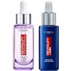 L'Oreal Paris L'Oréal Paris Cofanetto Anti-Rughe, Ideale per Pelli Mature, Include 1 Siero Revitalift Filler Viso Giorno e 1 Notte Laser X3, con Acido Ialuronico Concentrato, con Retinolo Puro