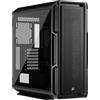 CORSAIR 5000T Mid-Tower ATX PC Case - Pannelli rimovibili per il flusso d'aria frontale e sul tetto, interni spaziosi, ASUS BTF, MSI Project Zero, Gigabyte Project Stealth - Nero