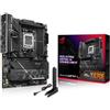 ASUS ROG Strix X870E-H Gaming WIFI7, Scheda madre AMD ATX, Socket AM5, 16+2+1 Stadi di Alimentazione, Slot DDR5, Quattro Slot M.2, PCIe 5.0, WiFi 7, 2 Porte USB4, PCIe Slot Q-Release, Aura Sync, Nera