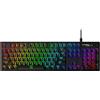 HyperX Alloy Origins, Tastiera Meccanica da Gaming Cablata, Illuminazione RGB, Telaio in Alluminio, 80 Milioni di Pressioni Garantite, Cavo USB-C, 3 Dispositivi Collegabili, Layout Inglese, Nera